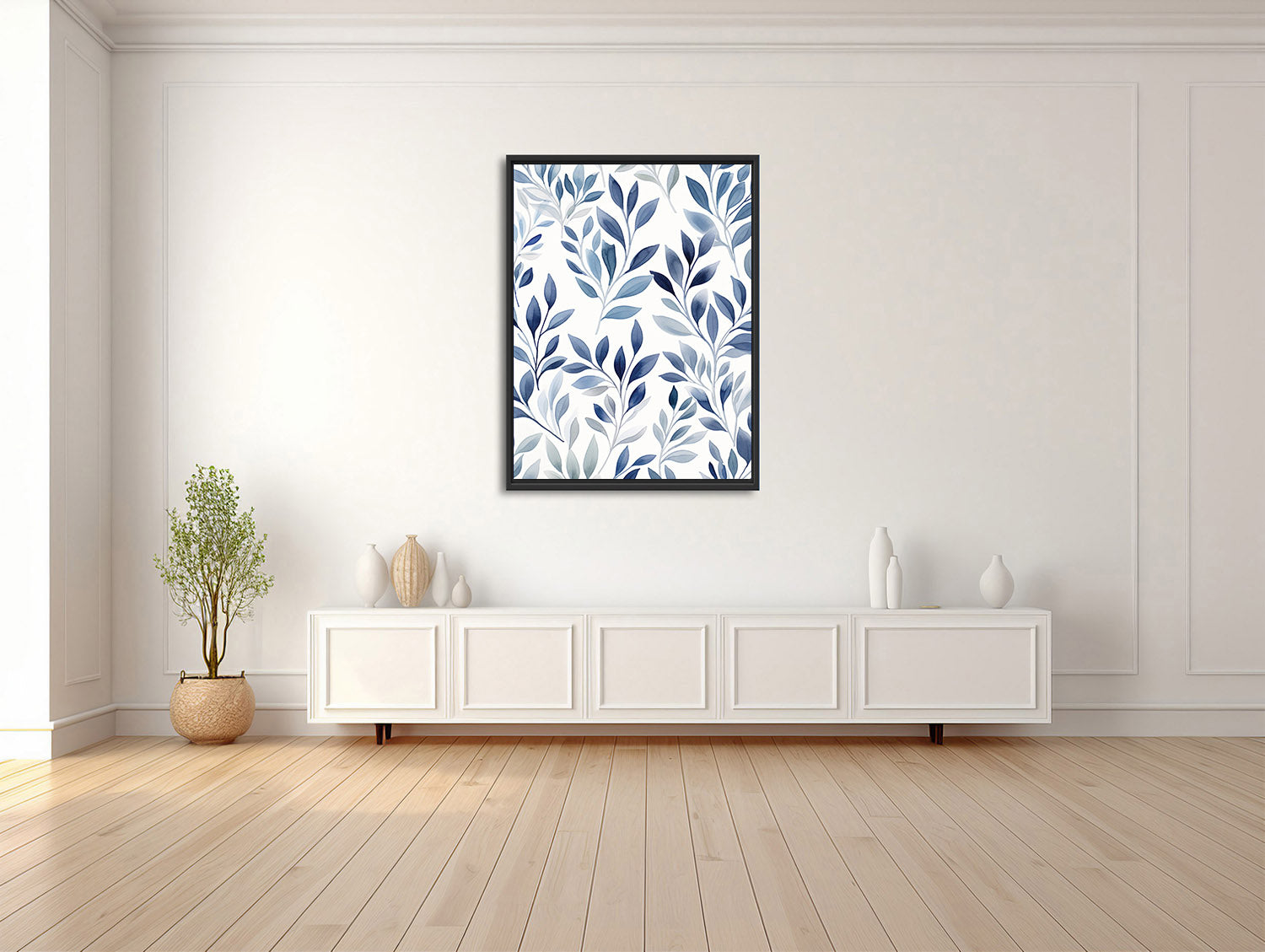 Blaue Flora