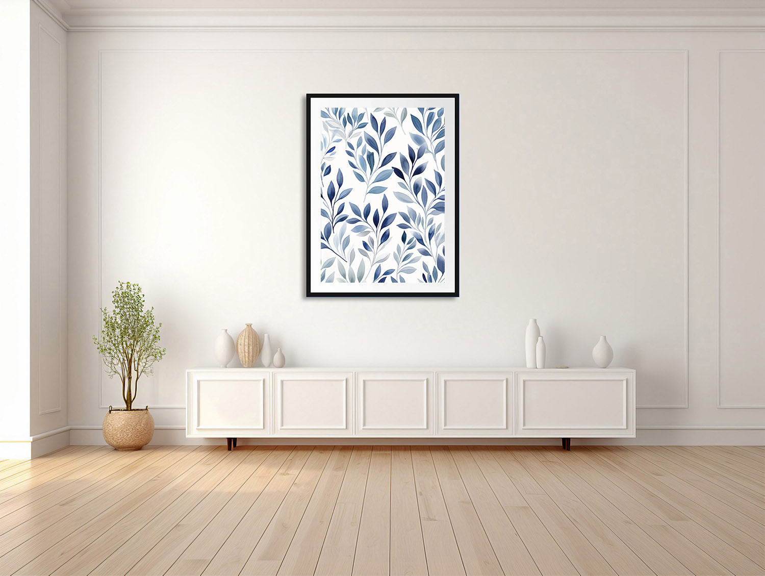Blaue Flora