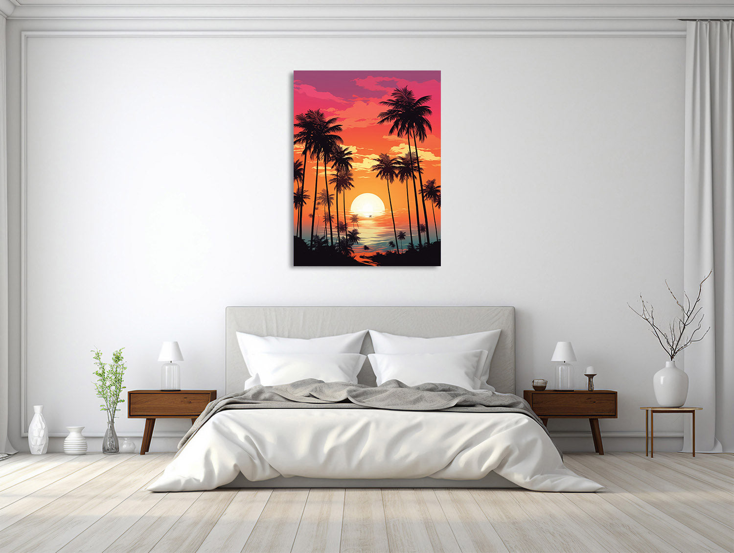 Tropischer Sonnenuntergang