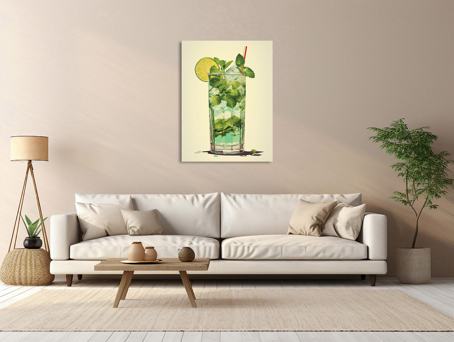Frische Minz-Limonade