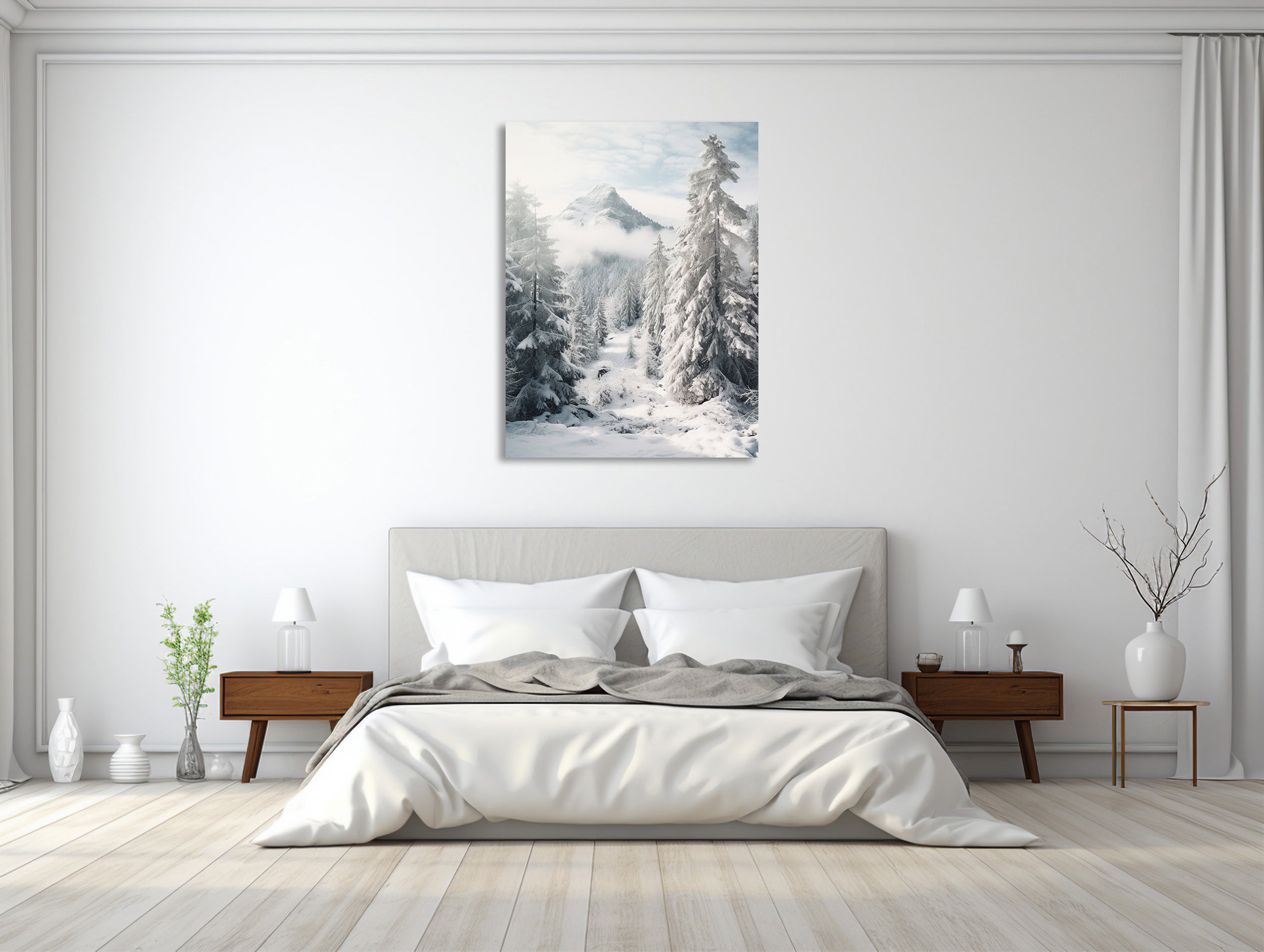Winterliches Bergidyll