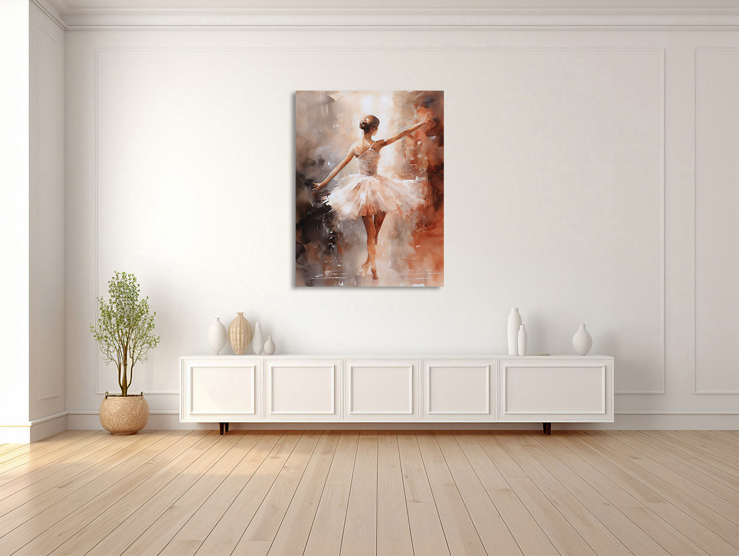 Anmutige Eleganz: Die Ballerina