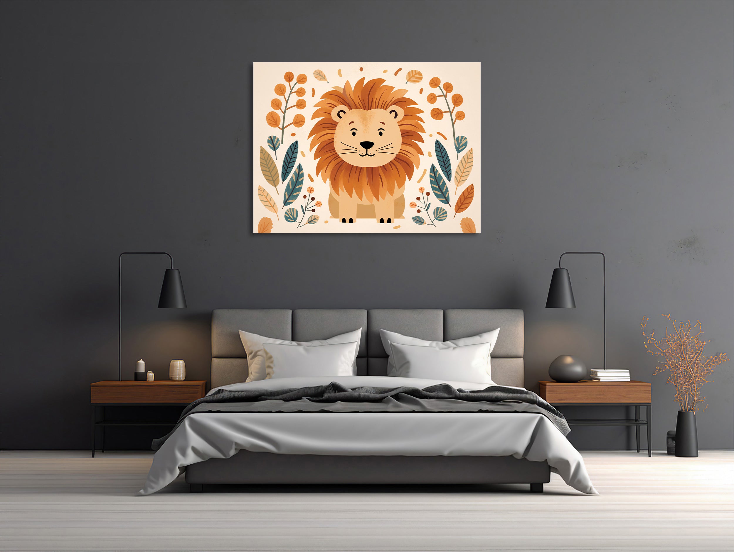 Majestätischer Löwenfreund
