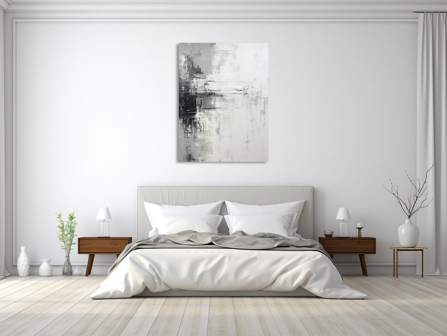 Moderne Eleganz in Monochrom