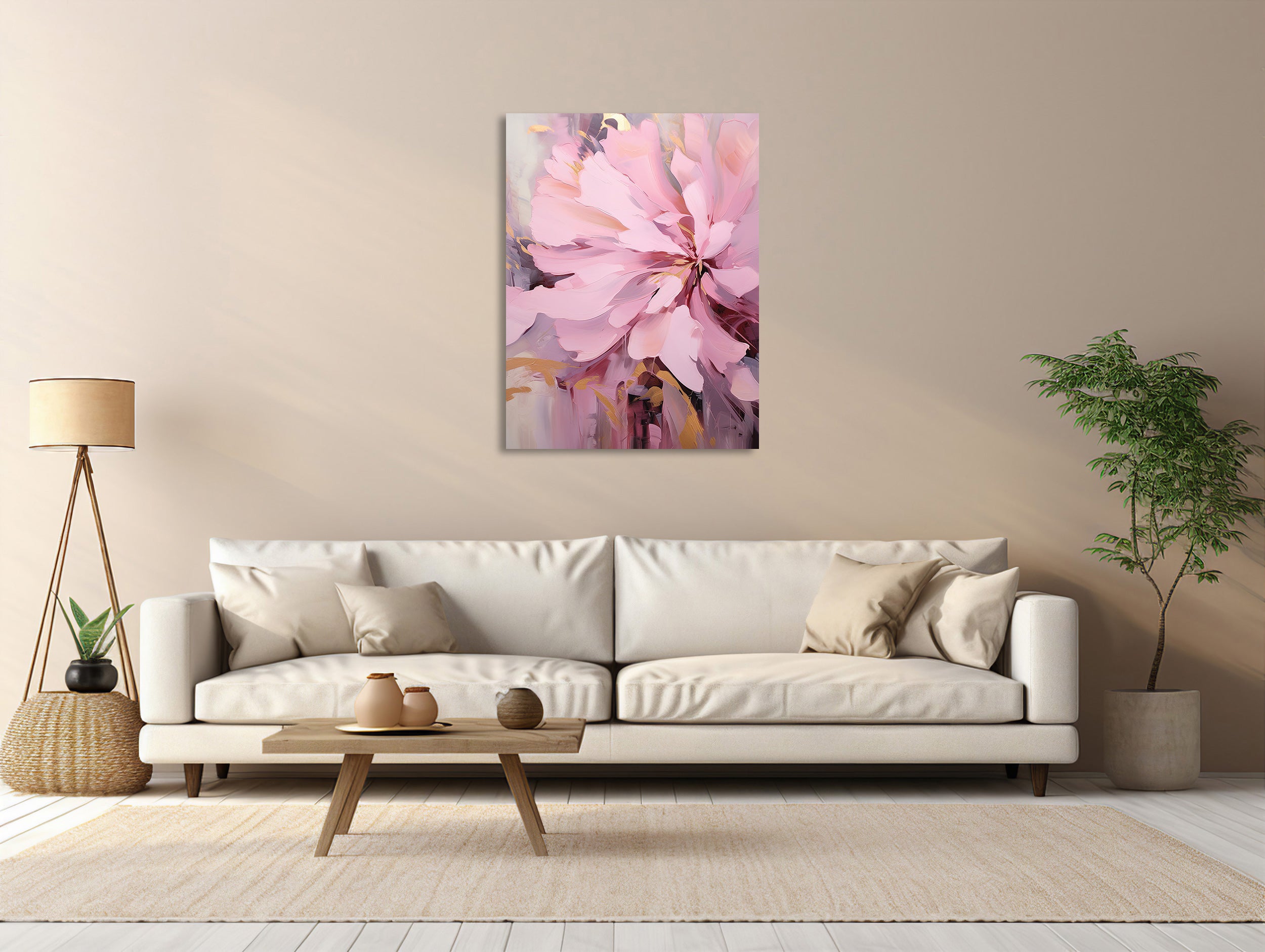 Zarte Florale Impression