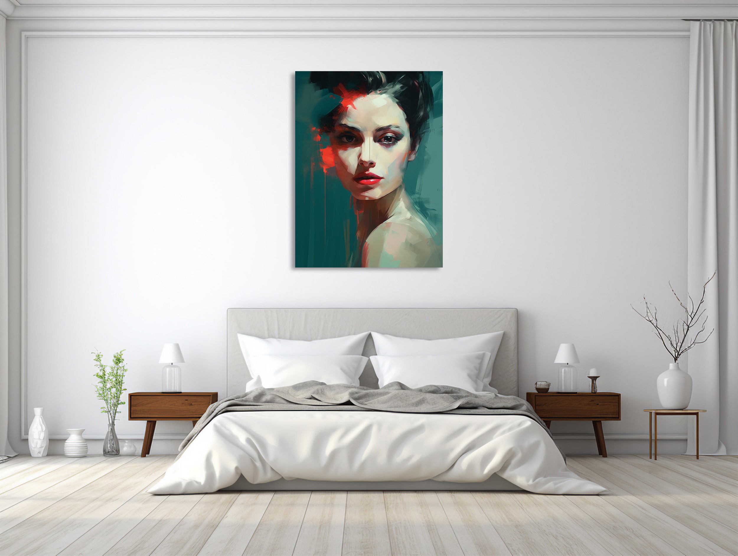 Moderne Aquarelleleganz