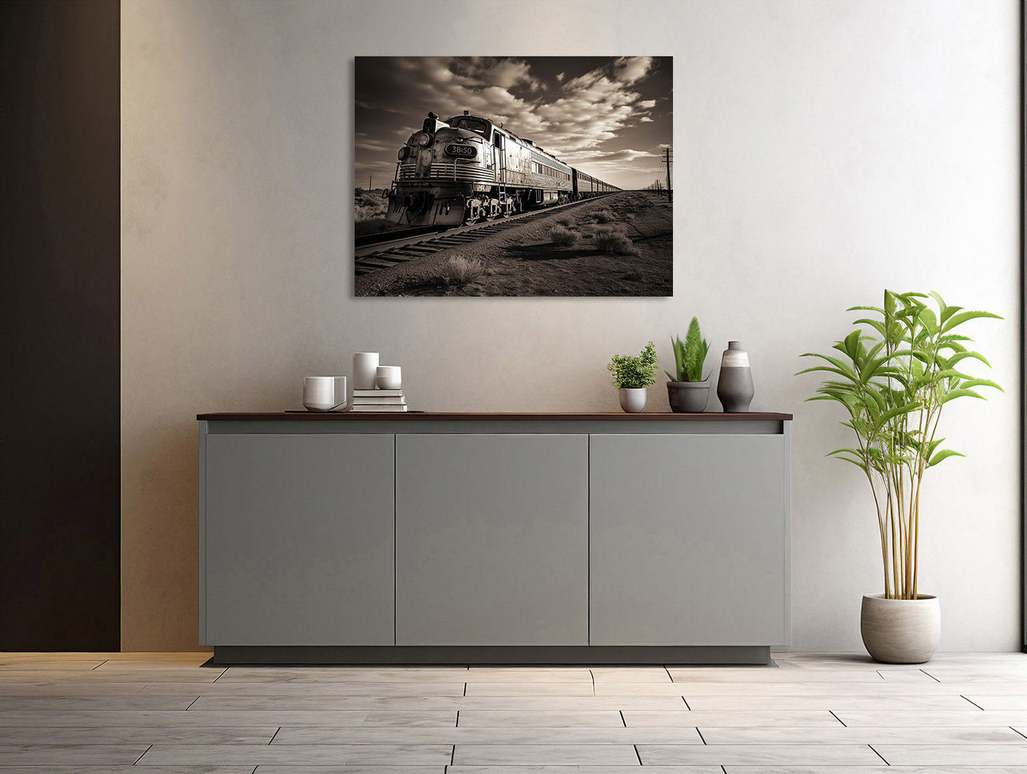 Vintage Eisenbahn-Eleganz