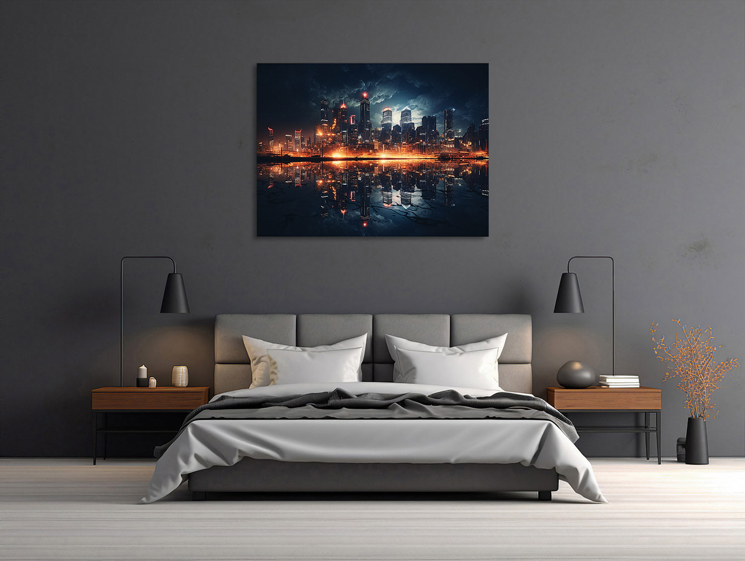 Metropolis Twilight Reflection
