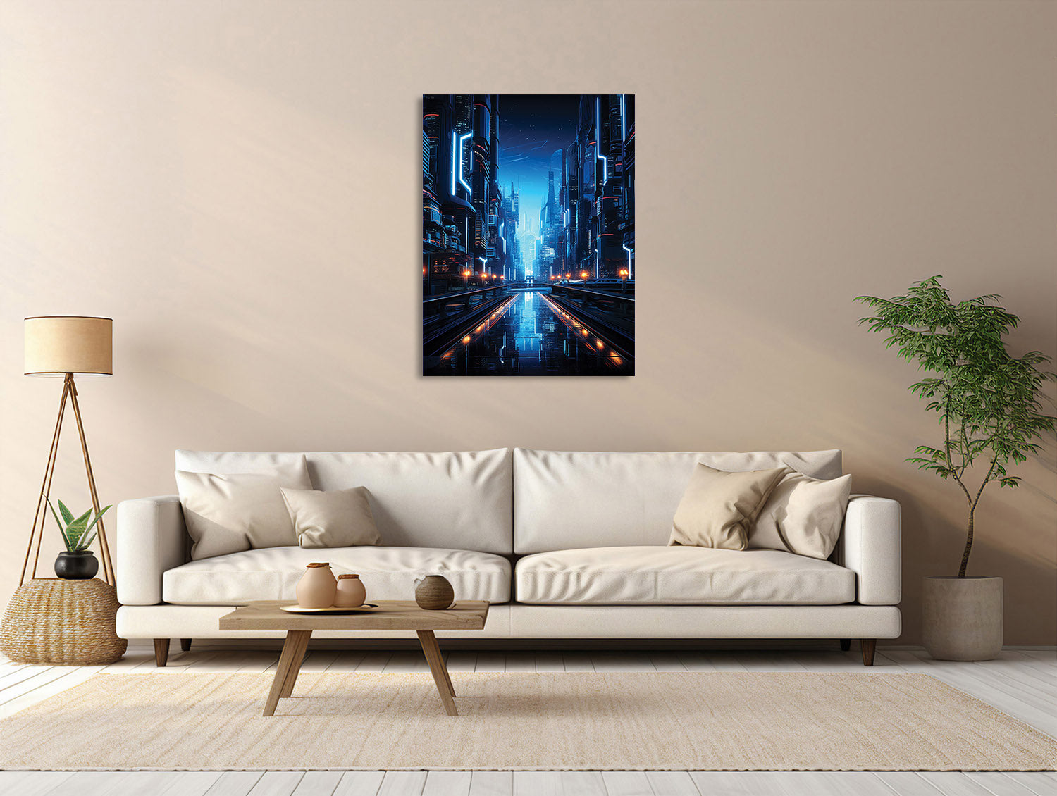 Neo-Metropolis Nachtglanz