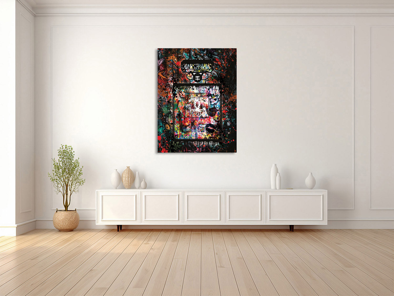 Psychedelische Kunstexplosion