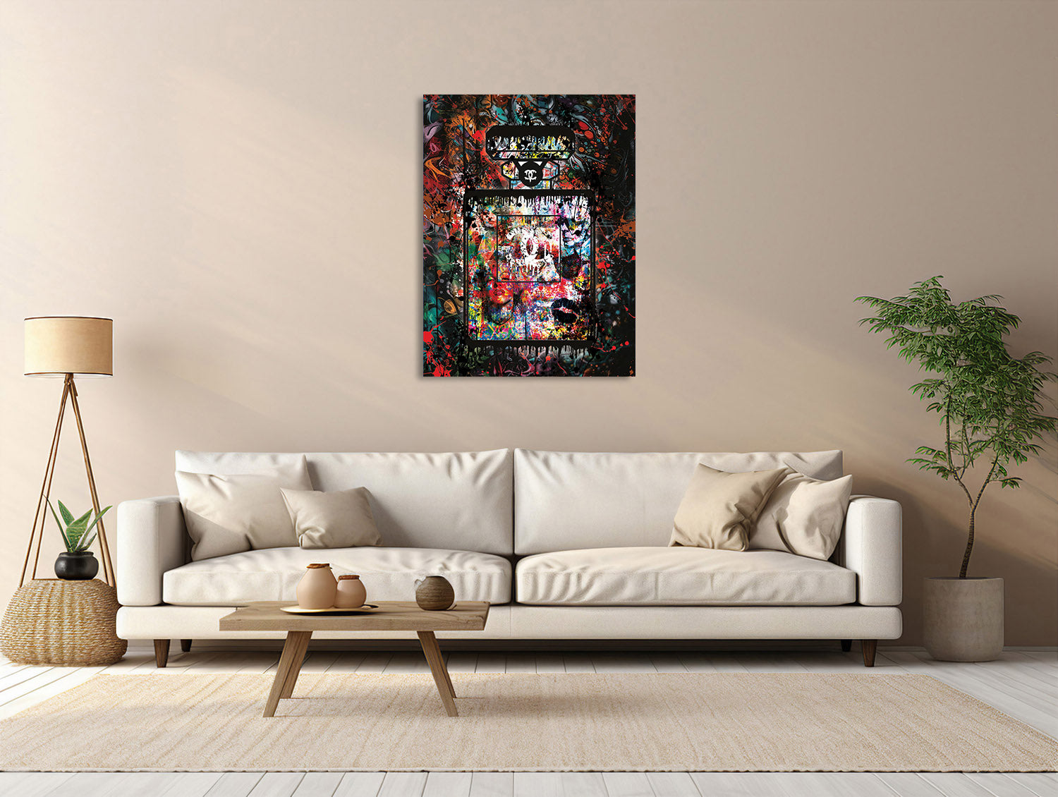 Psychedelische Kunstexplosion