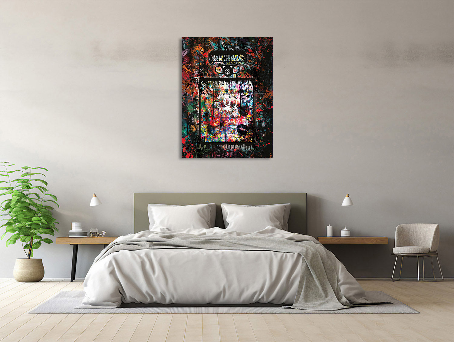 Psychedelische Kunstexplosion