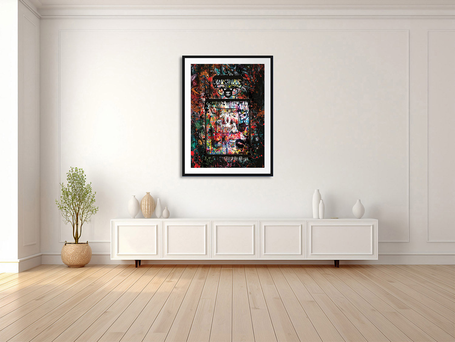 Psychedelische Kunstexplosion