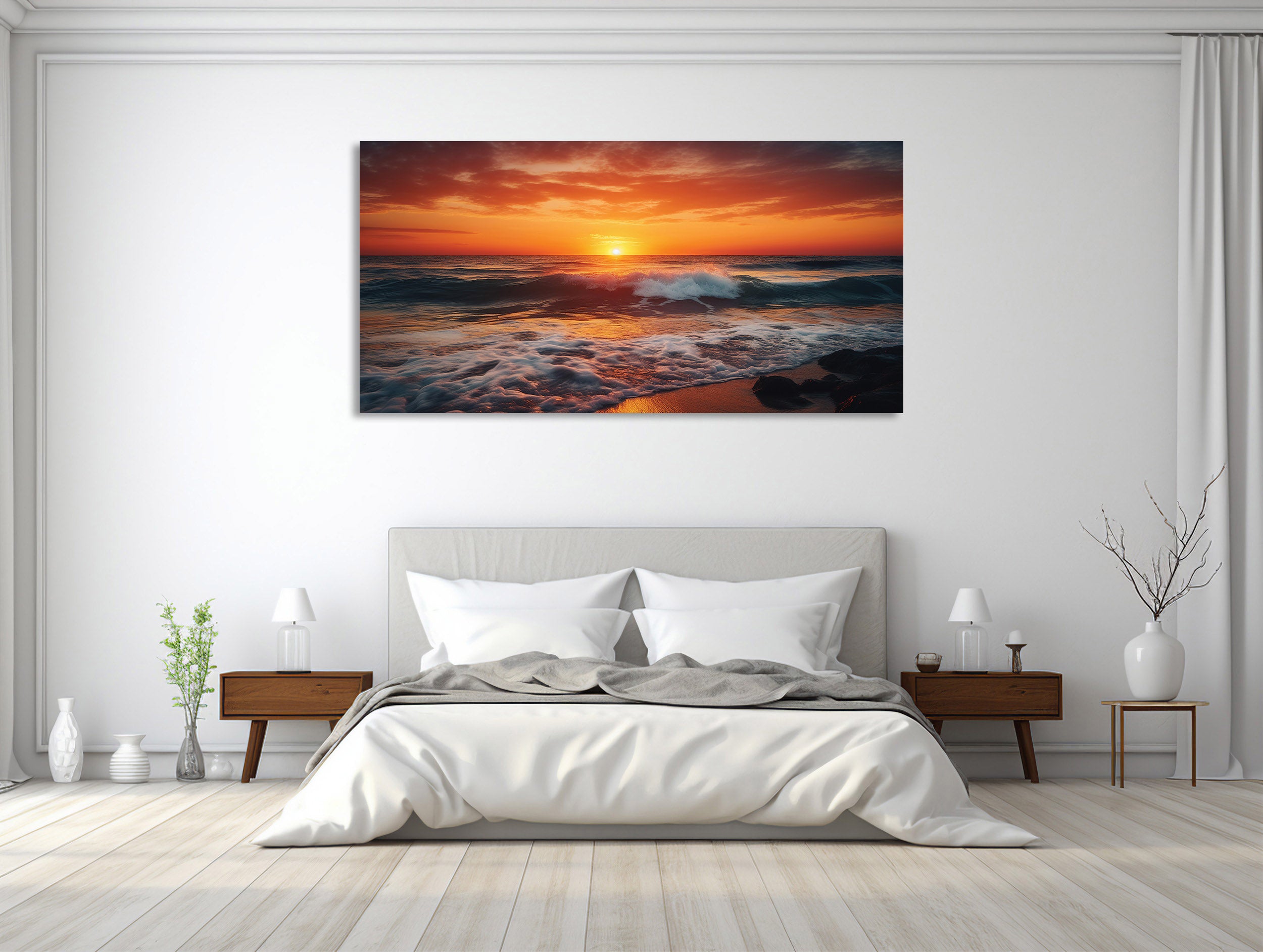 Sonnenuntergangszauber am Meer