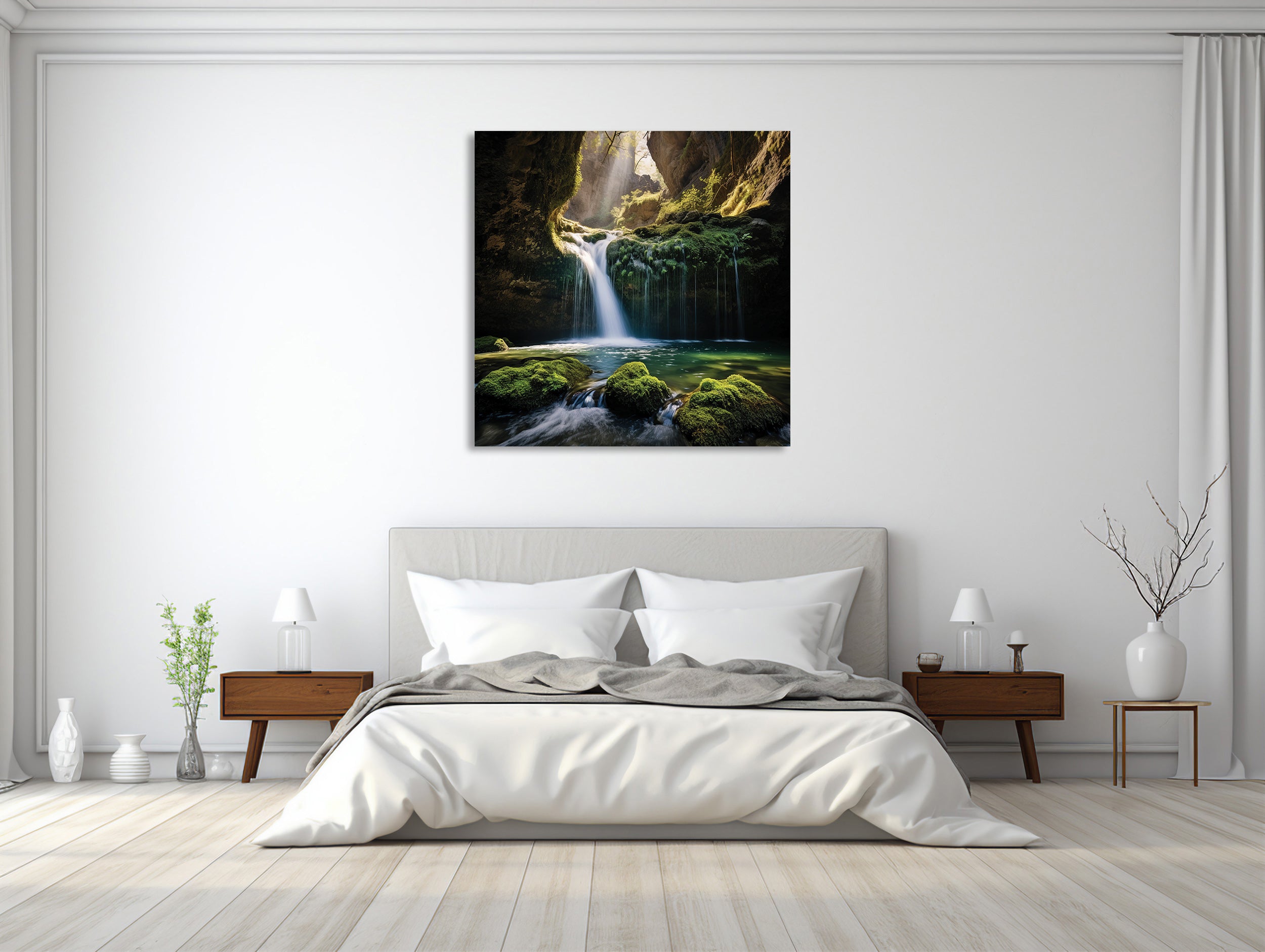 Verborgenes Wasserfall Paradies