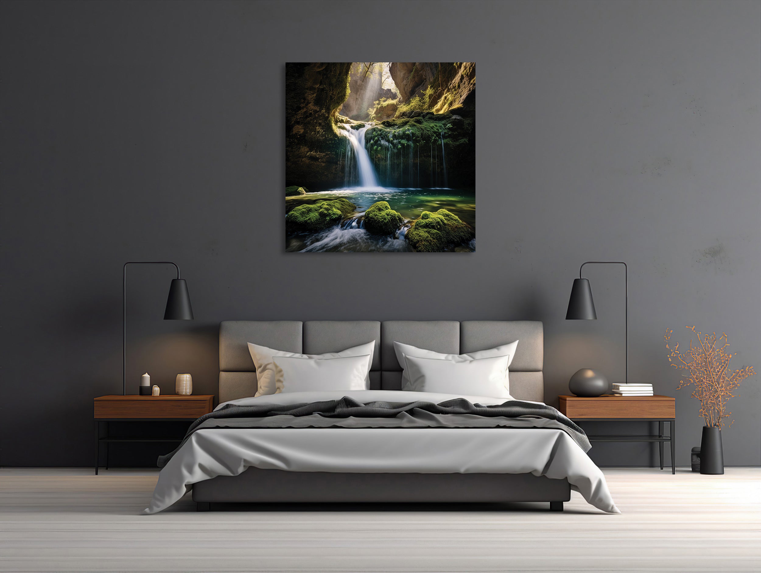 Verborgenes Wasserfall Paradies
