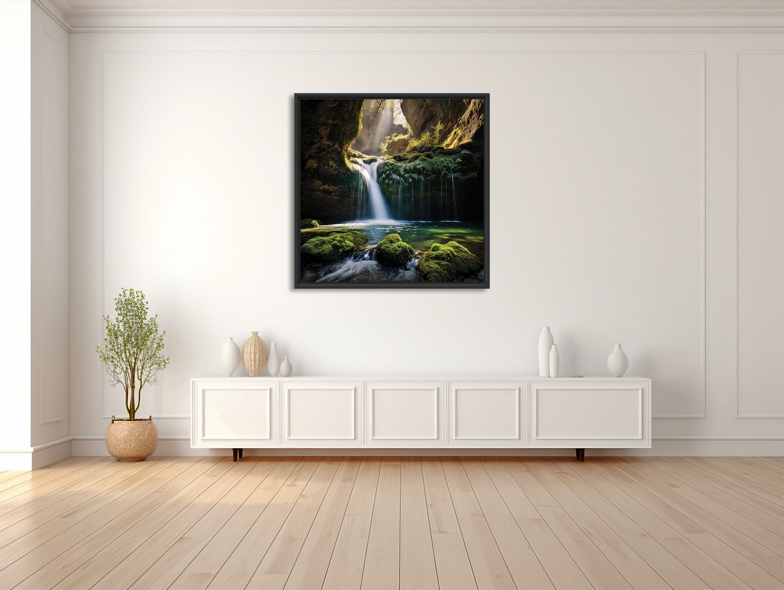 Verborgenes Wasserfall Paradies