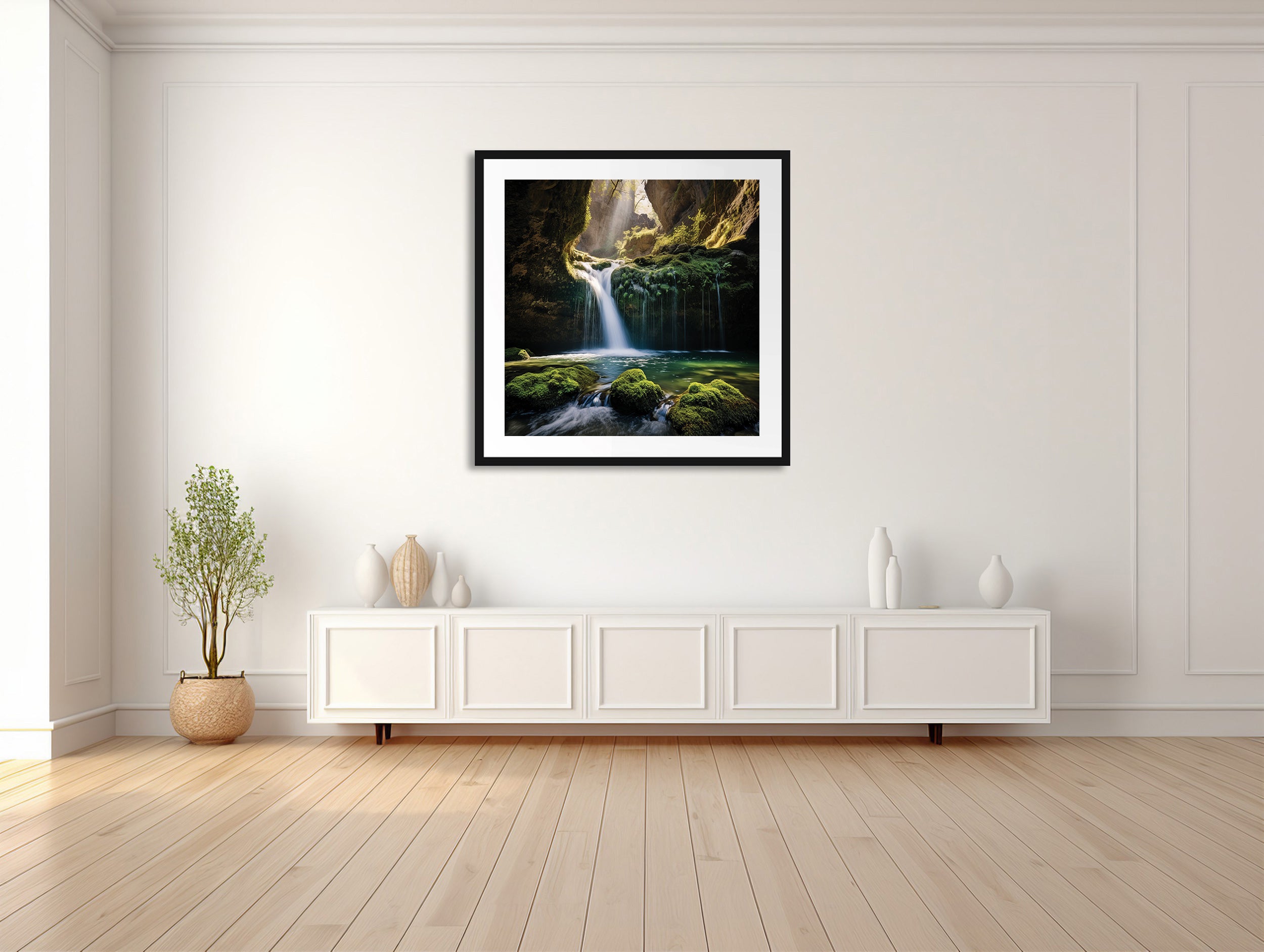 Verborgenes Wasserfall Paradies