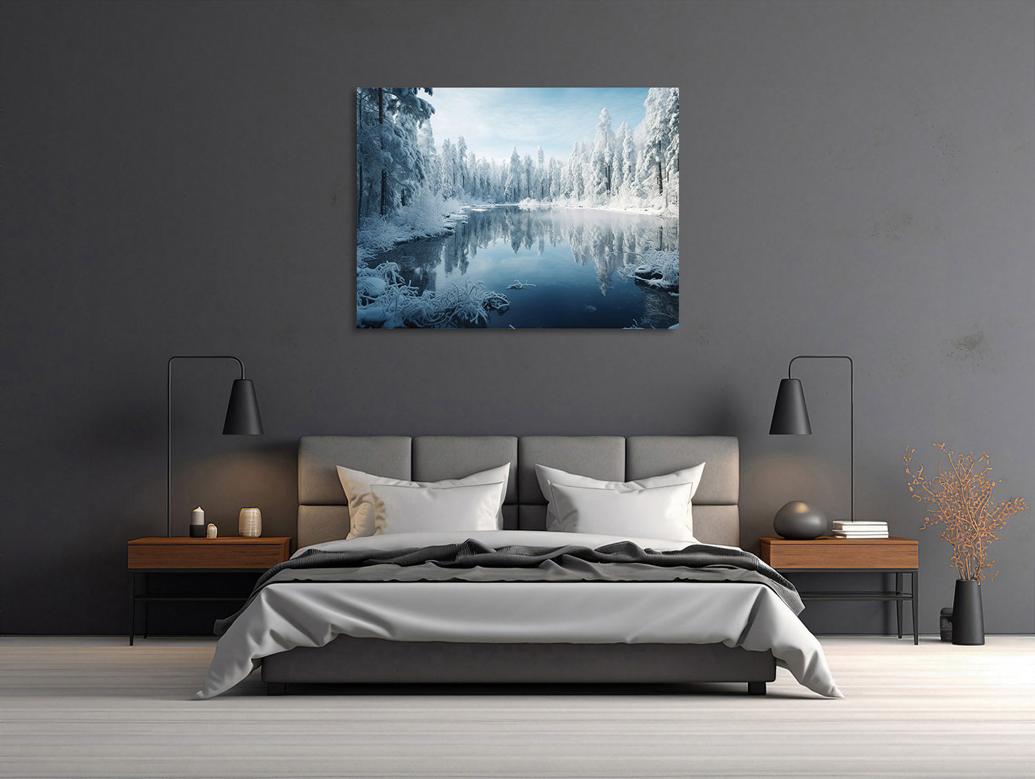 Winterzauber am Kristallsee