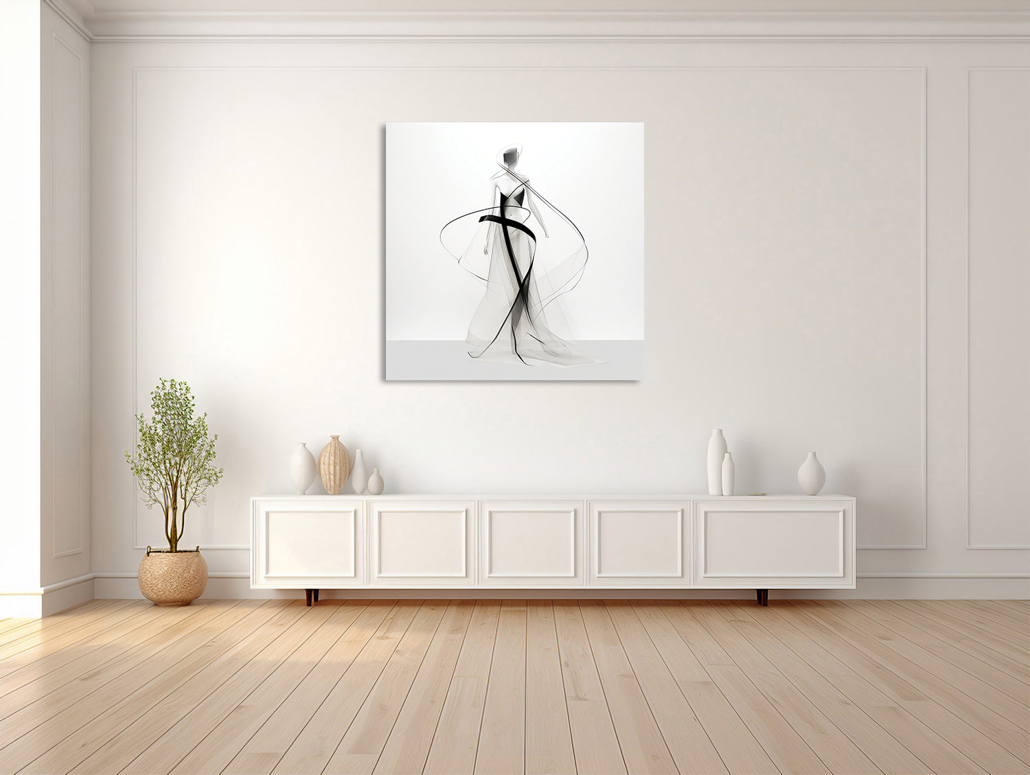 Eleganz in Monochrom