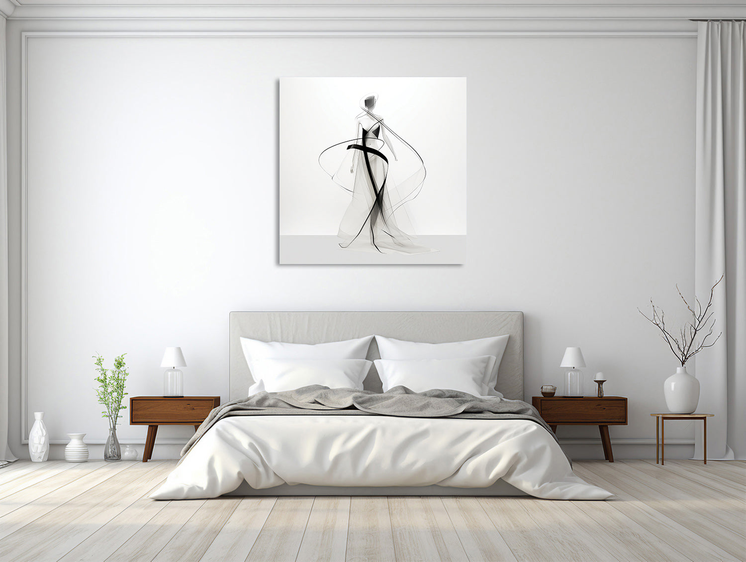 Eleganz in Monochrom