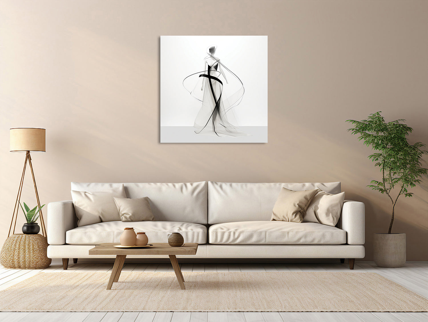 Eleganz in Monochrom