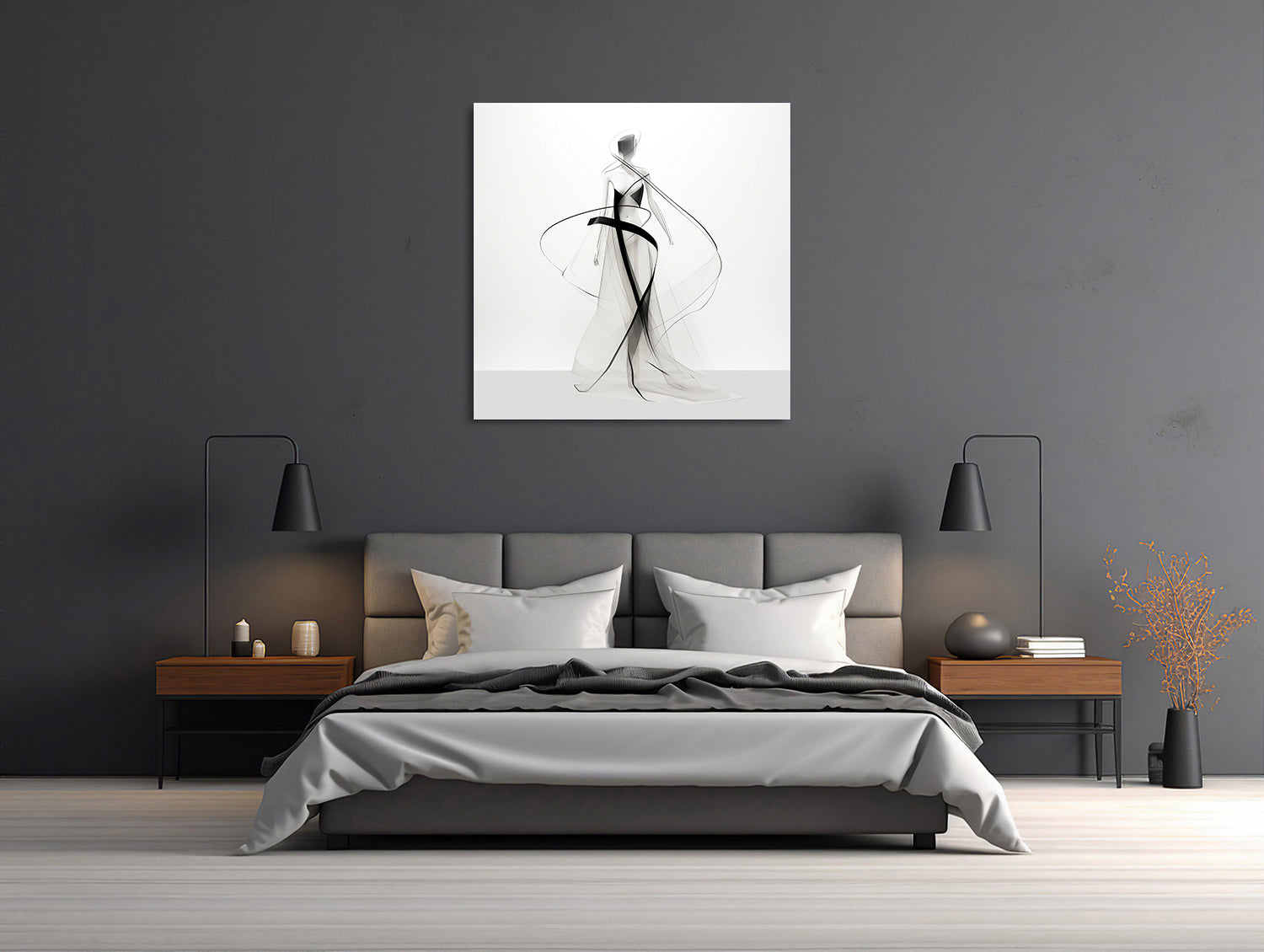 Eleganz in Monochrom