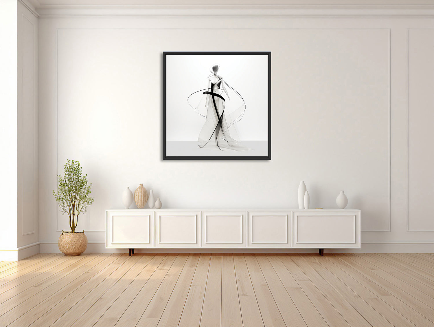 Eleganz in Monochrom