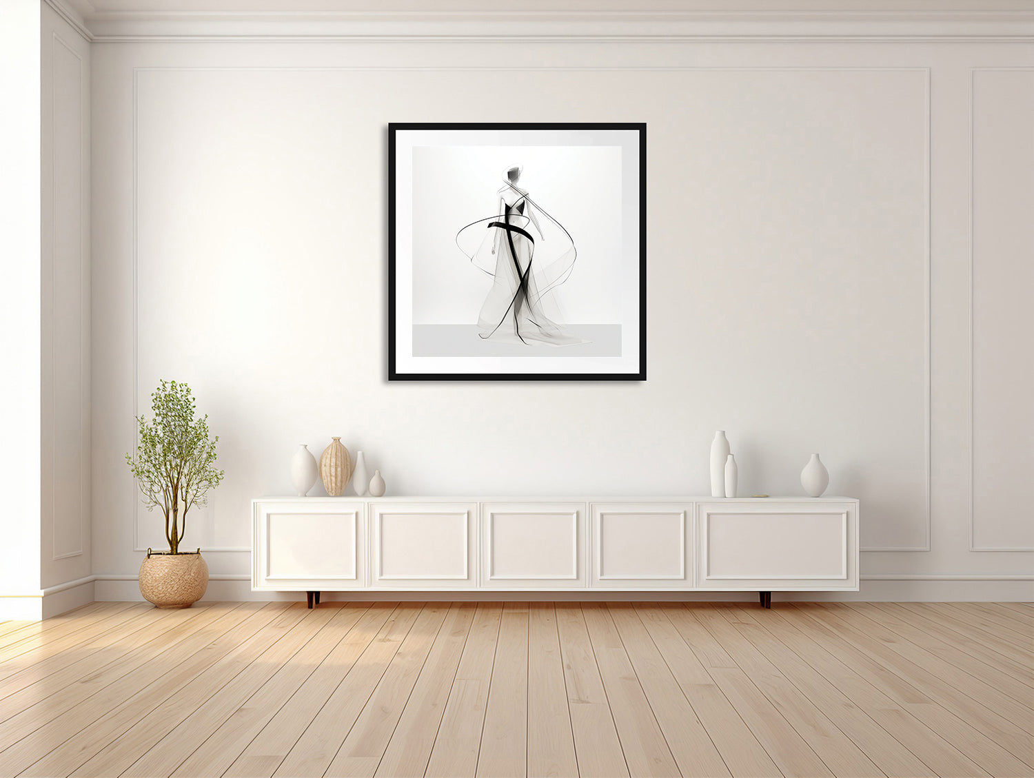 Eleganz in Monochrom