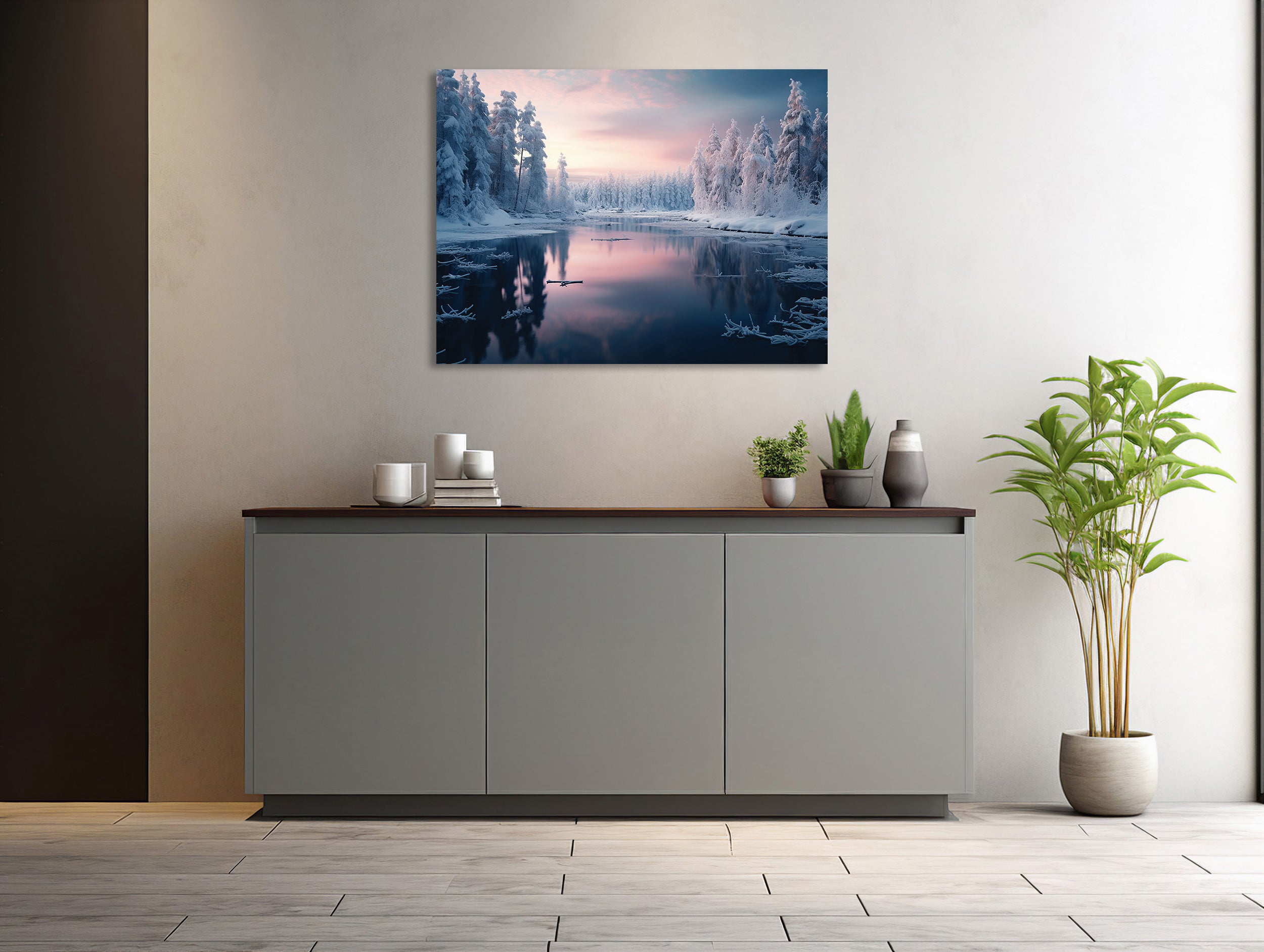 Wintertraum Reflexionen