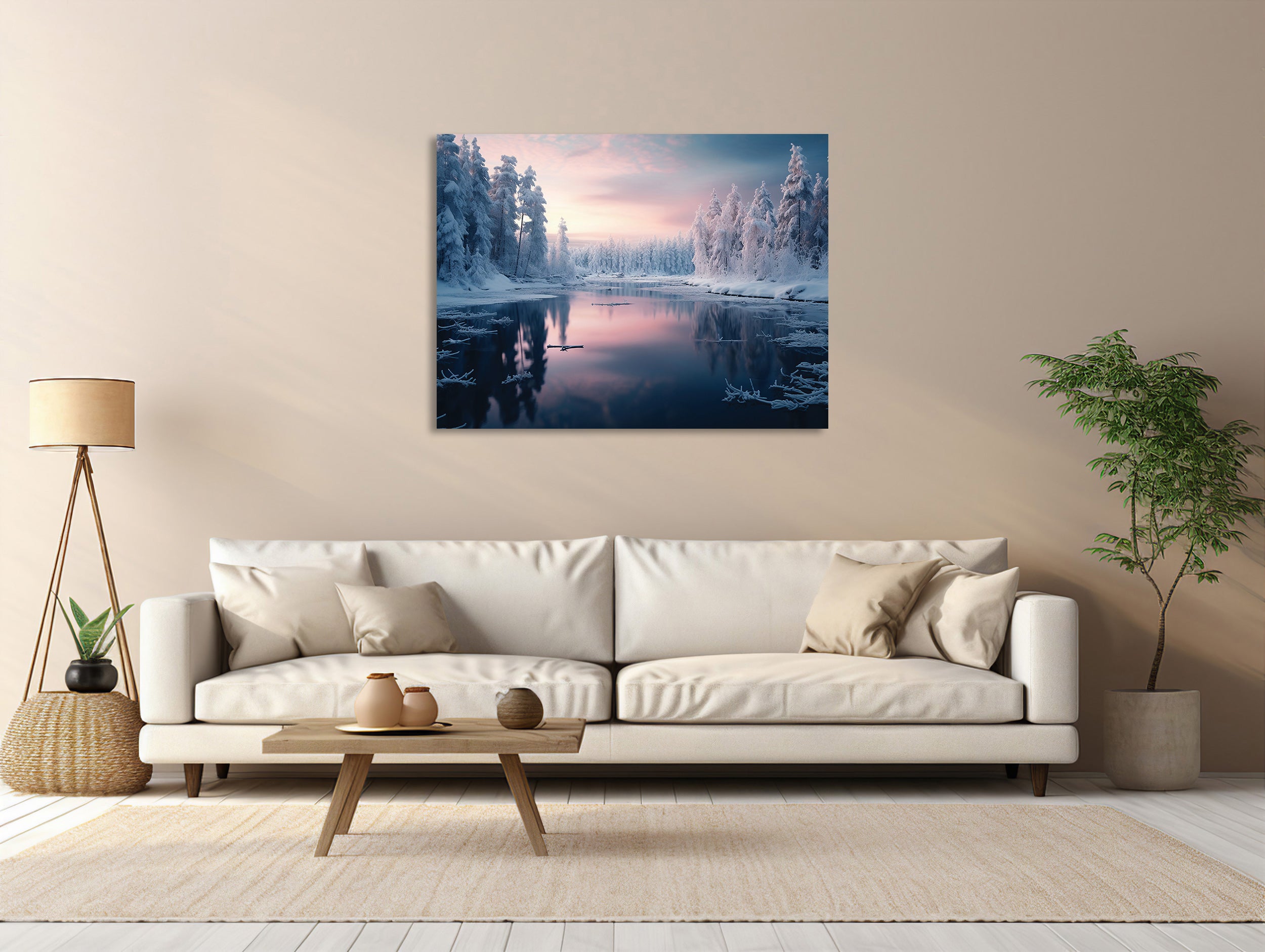 Wintertraum Reflexionen