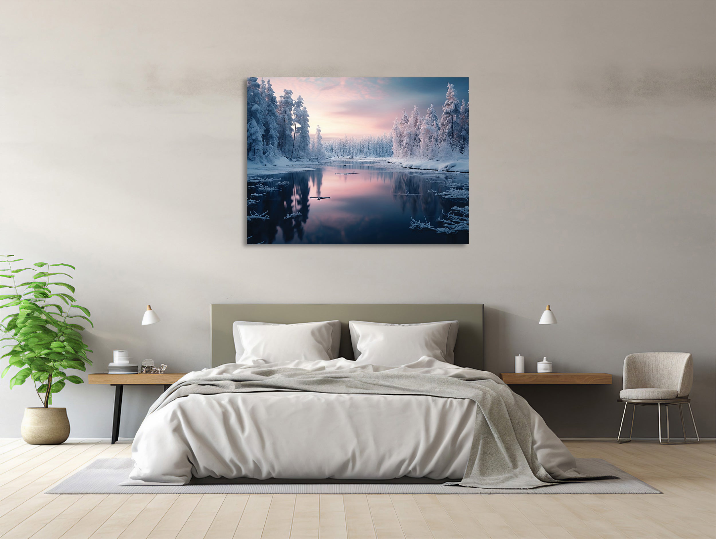 Wintertraum Reflexionen