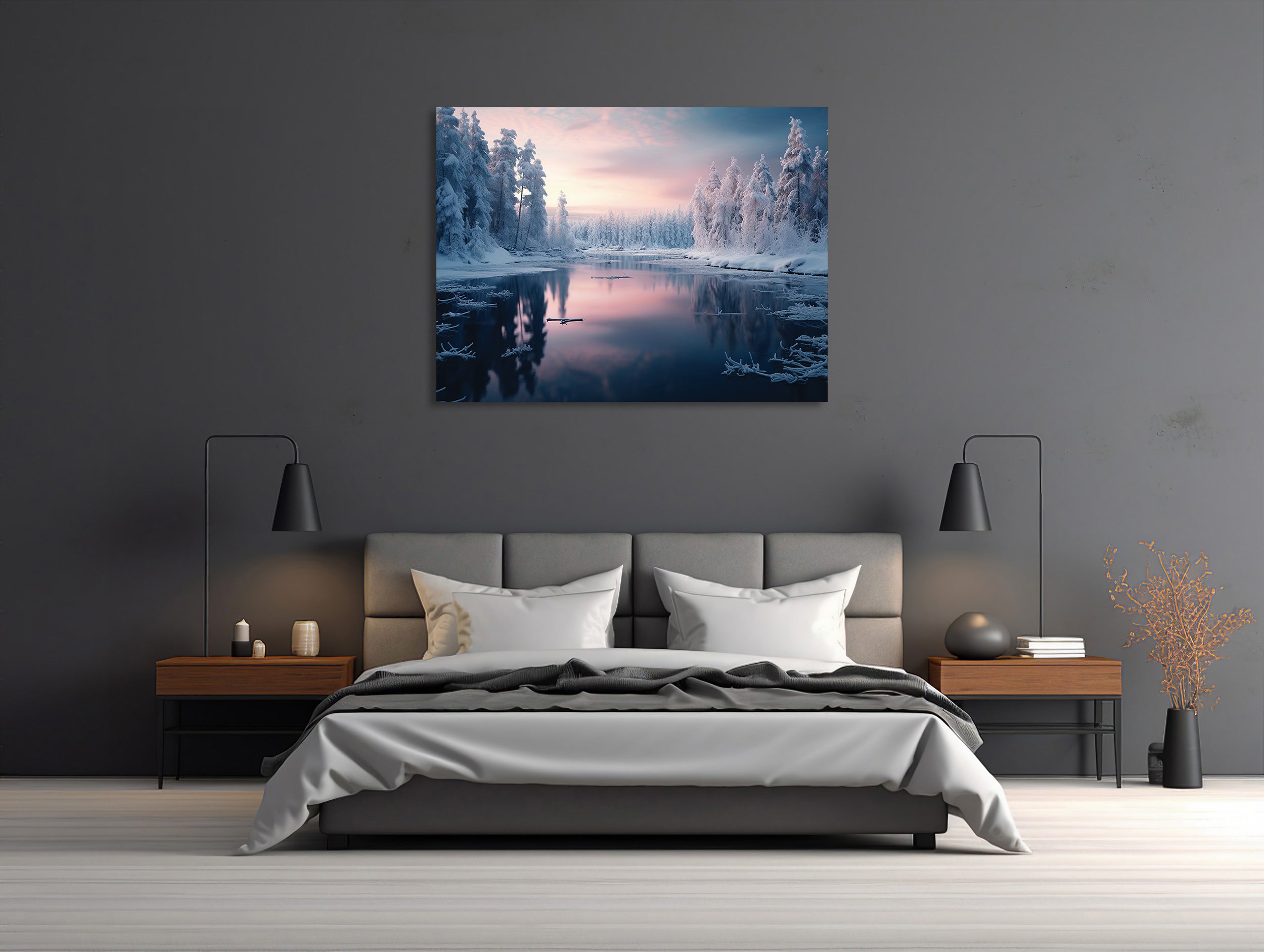 Wintertraum Reflexionen