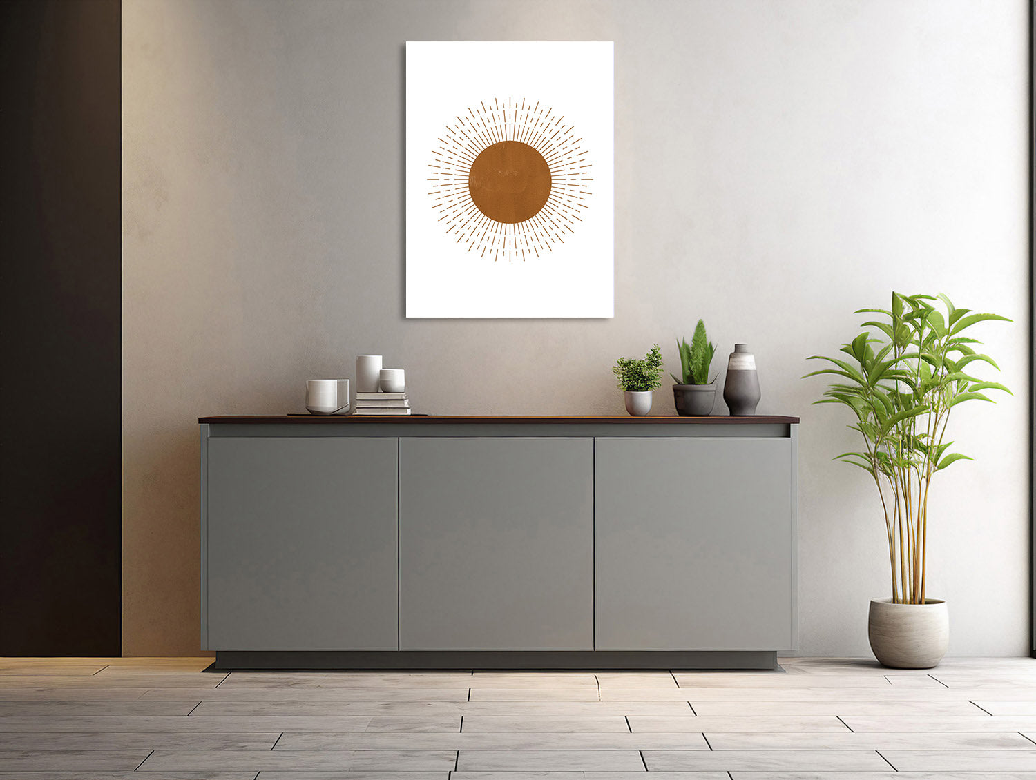 Sonnenglanz Minimalismus