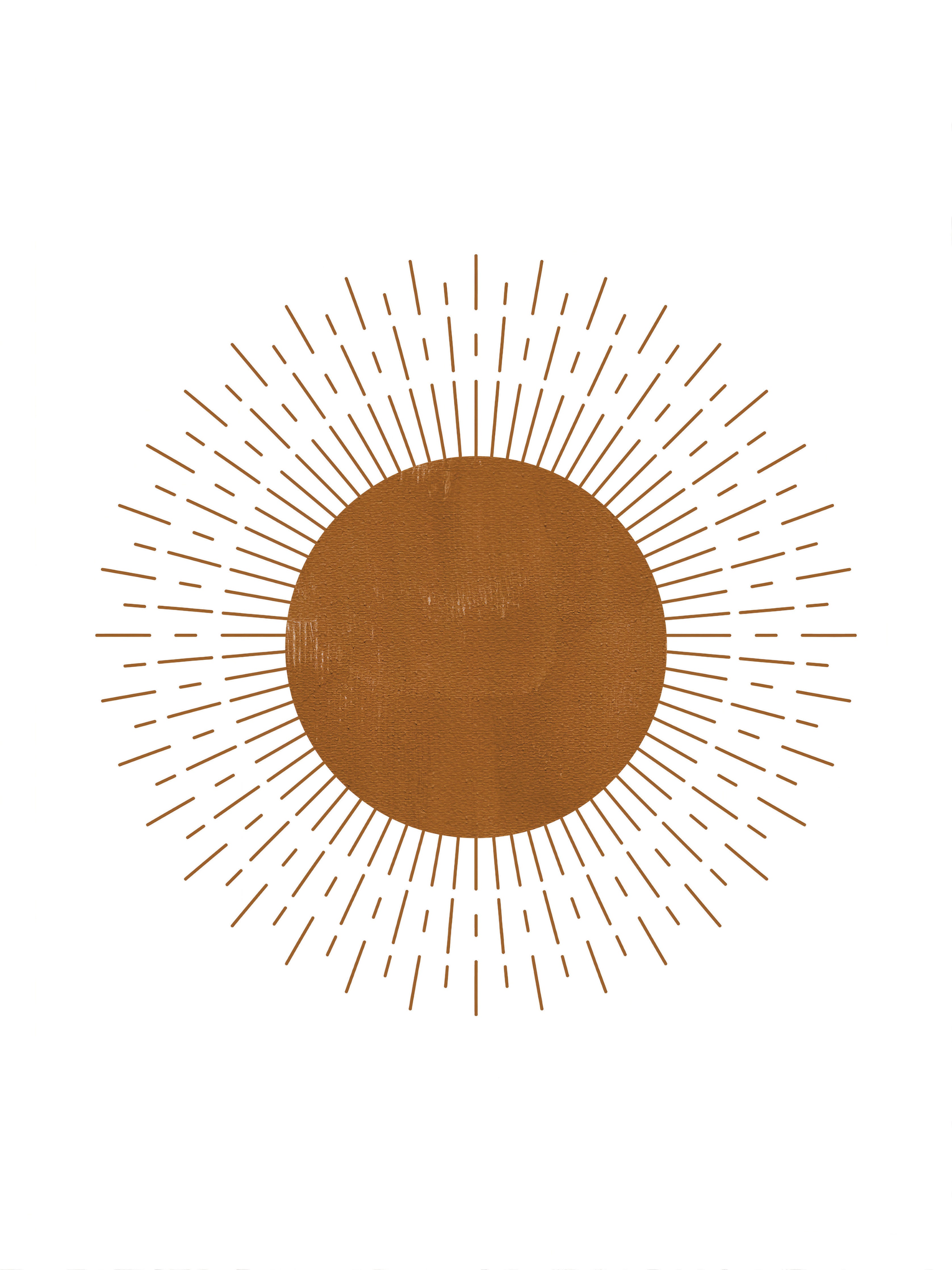 Sonnenglanz Minimalismus