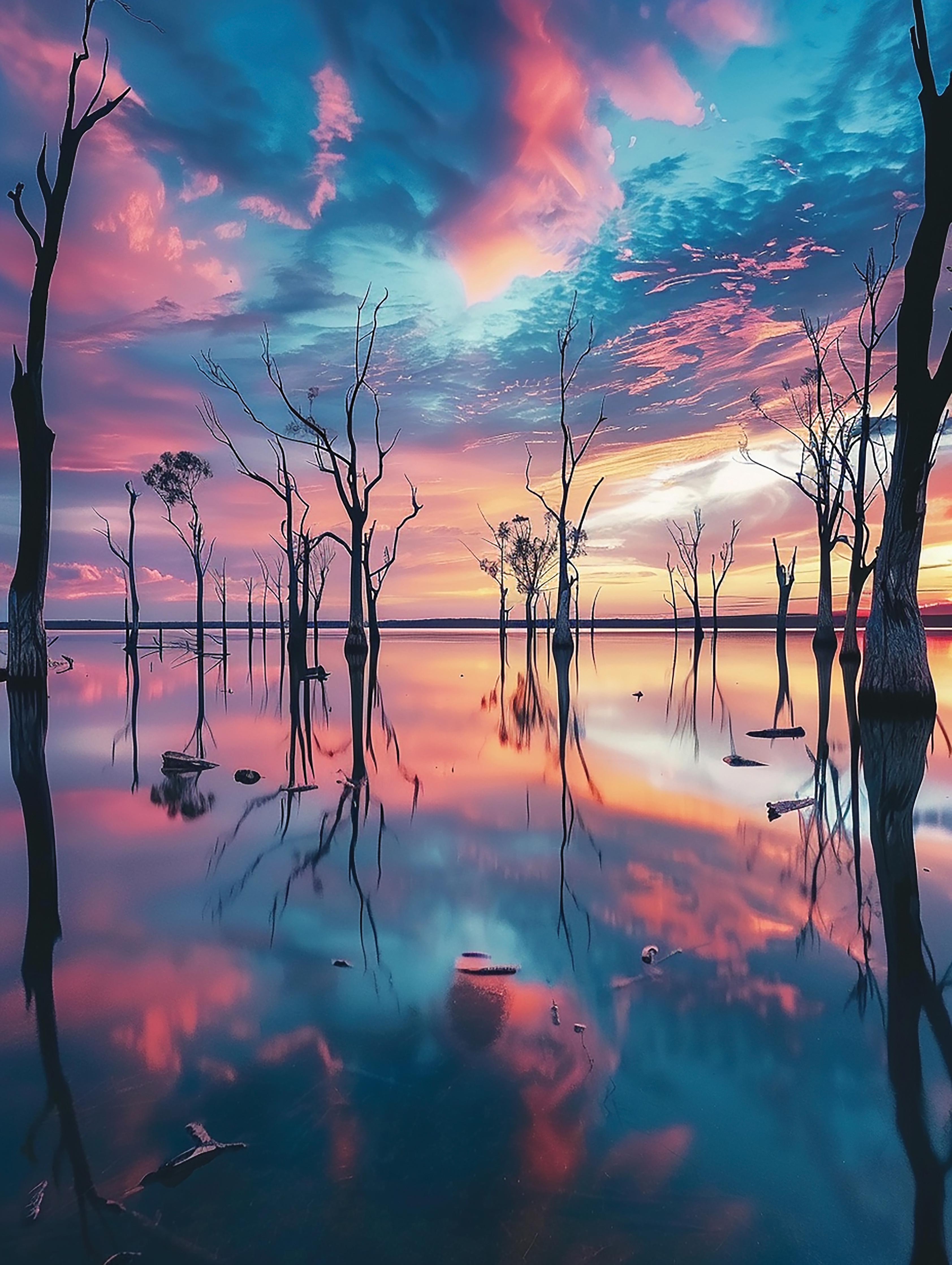 Reflektionen der Dämmerung