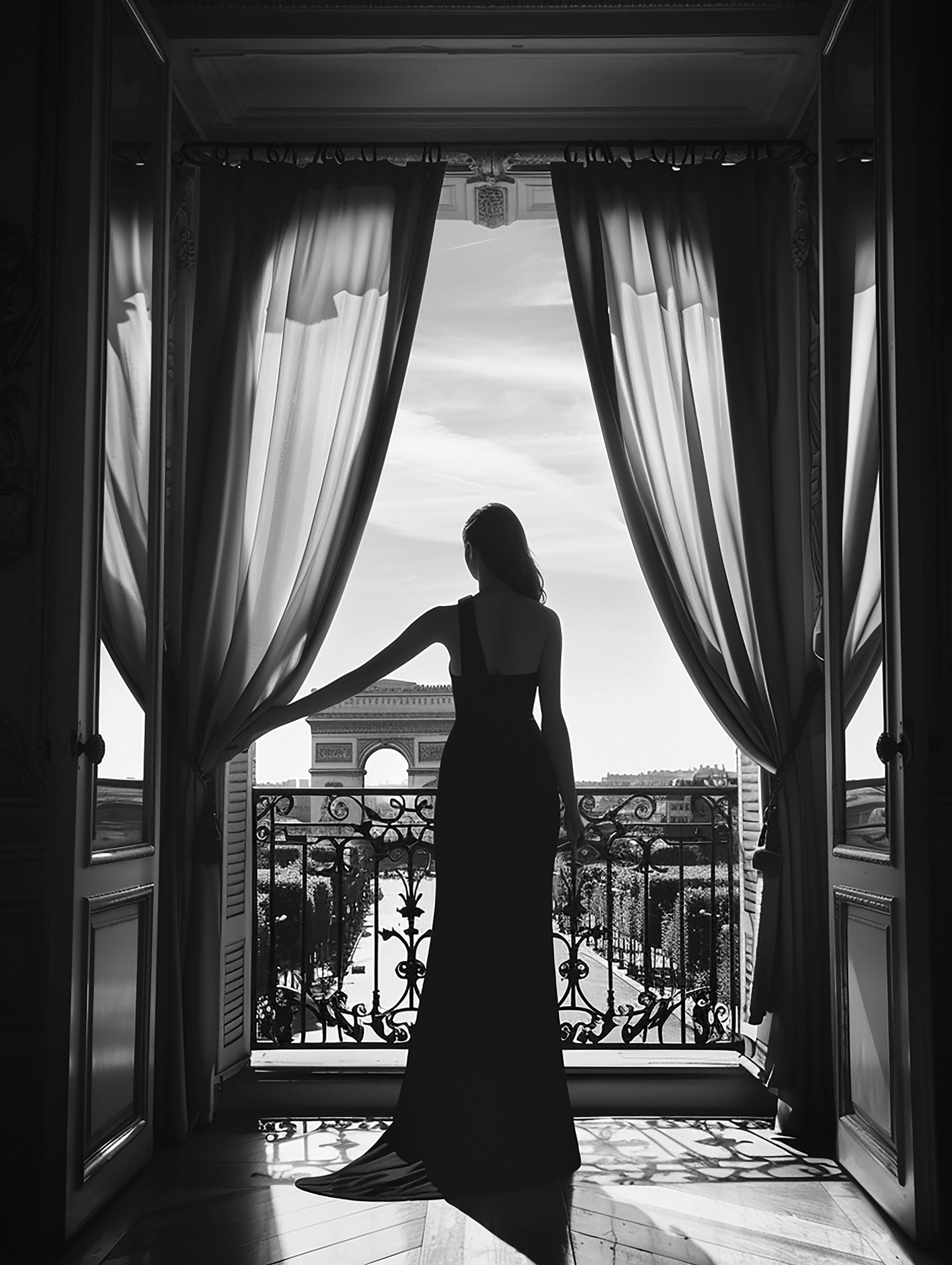 Blick nach Paris