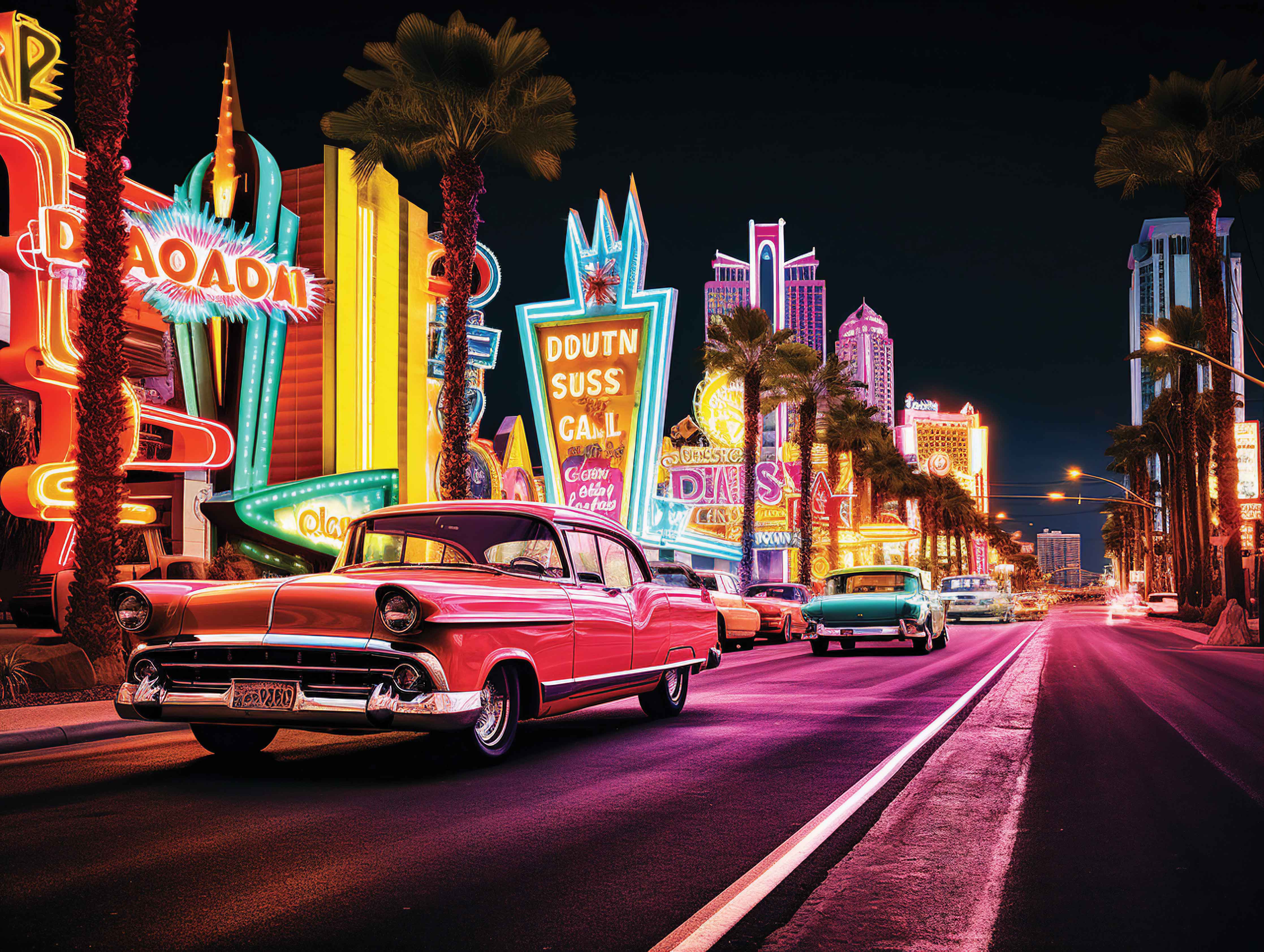 Retro Neon Nights