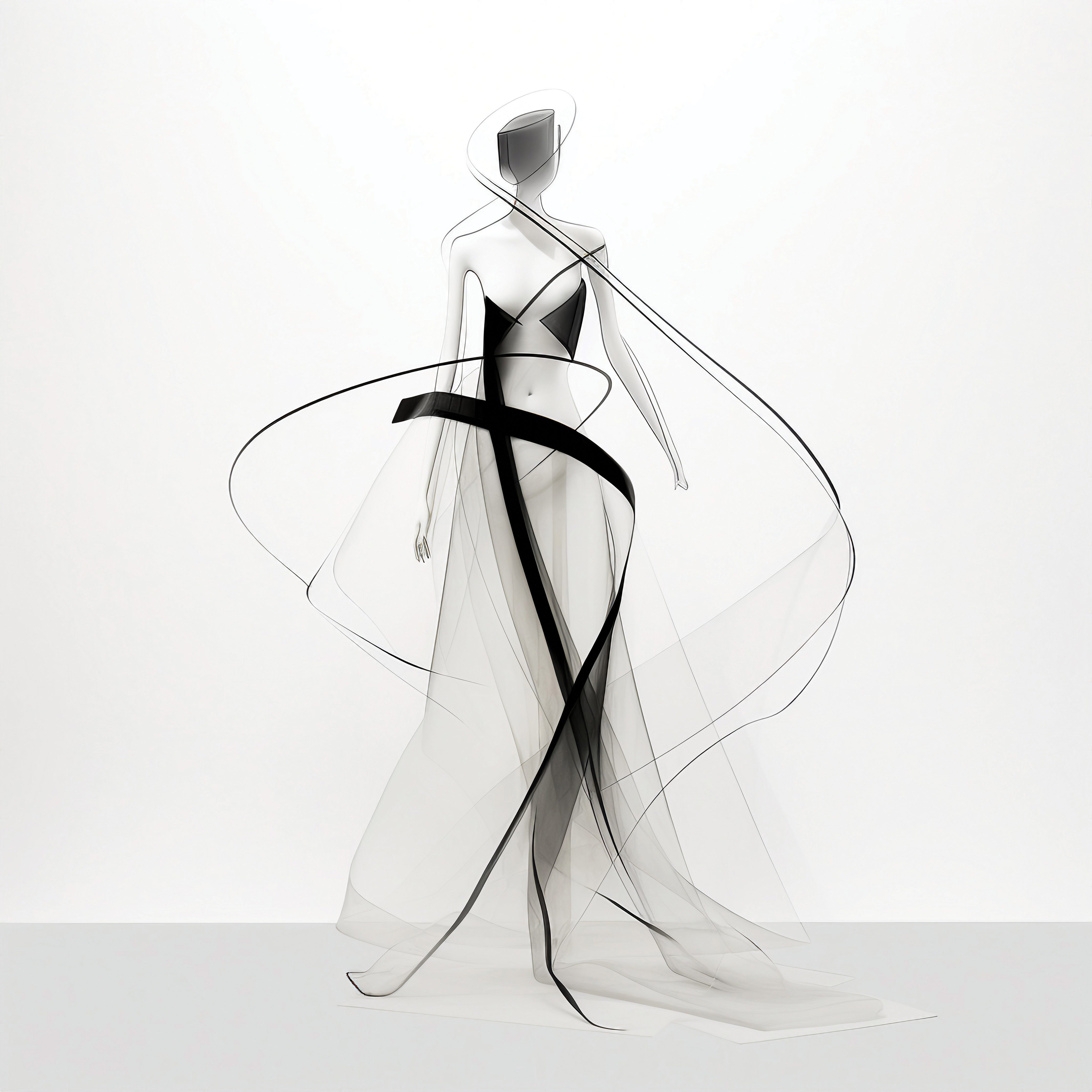 Eleganz in Monochrom
