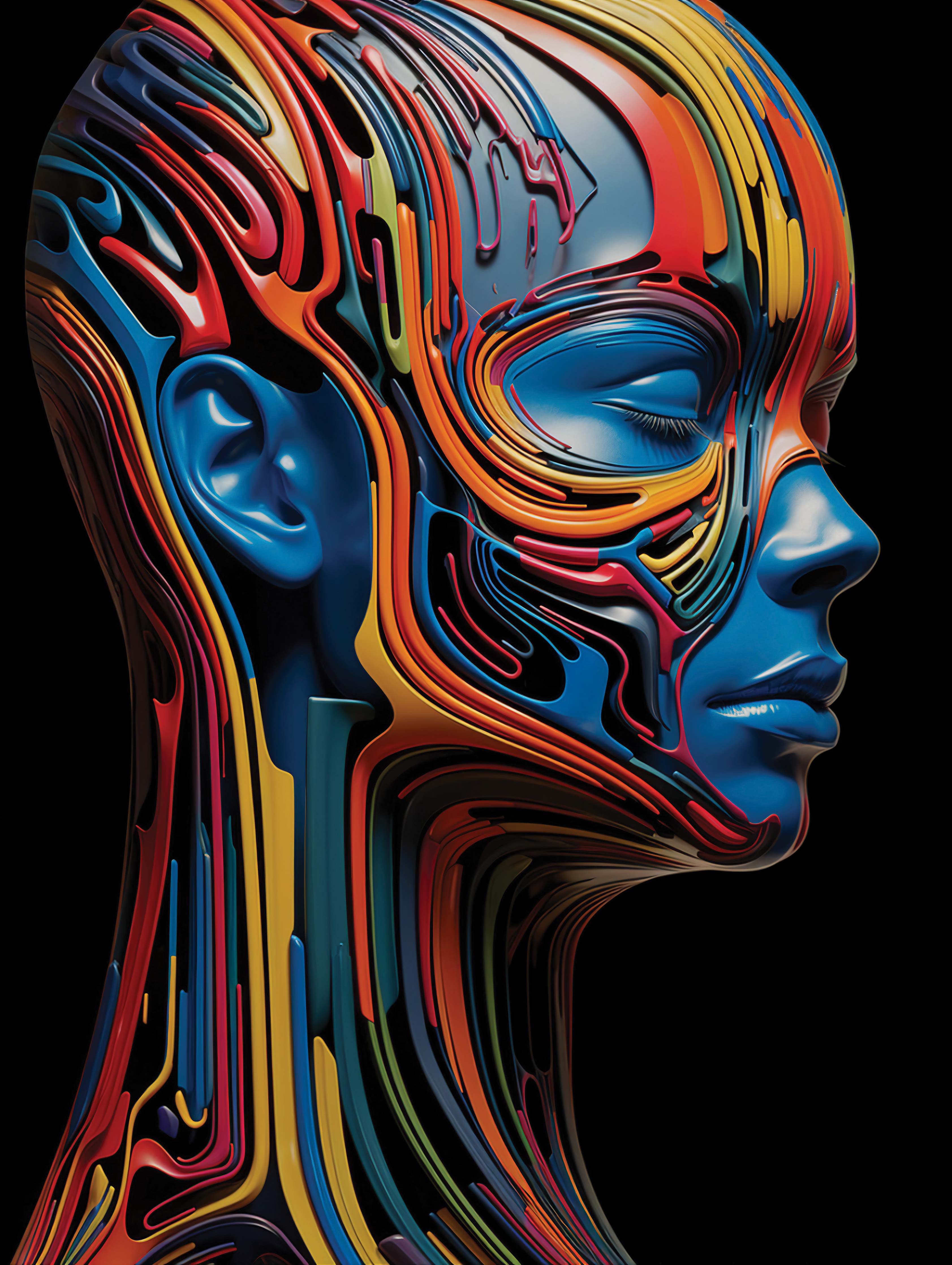 Psychedelische Gedankenflüsse