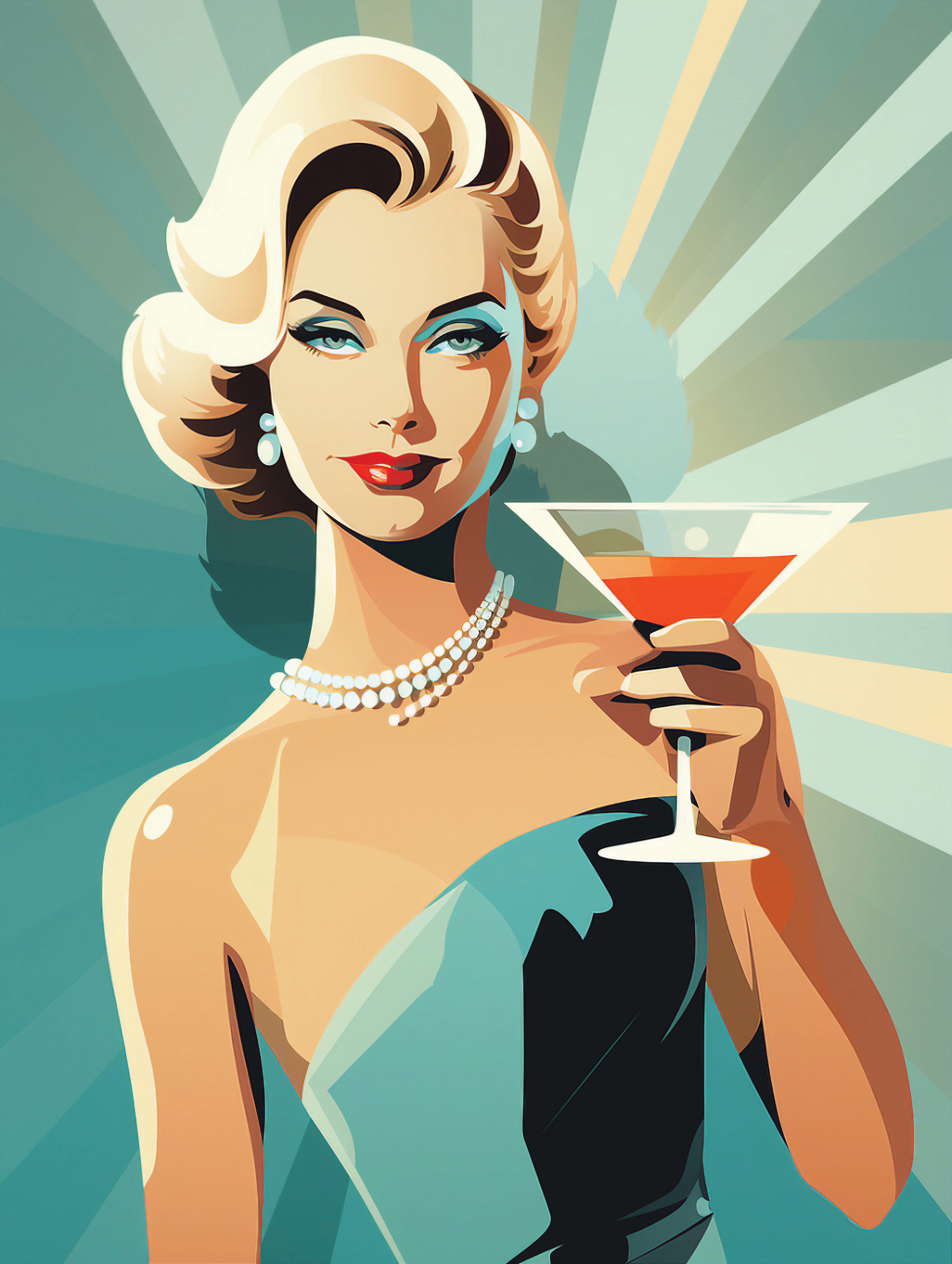 Eleganz der 50er Jahre