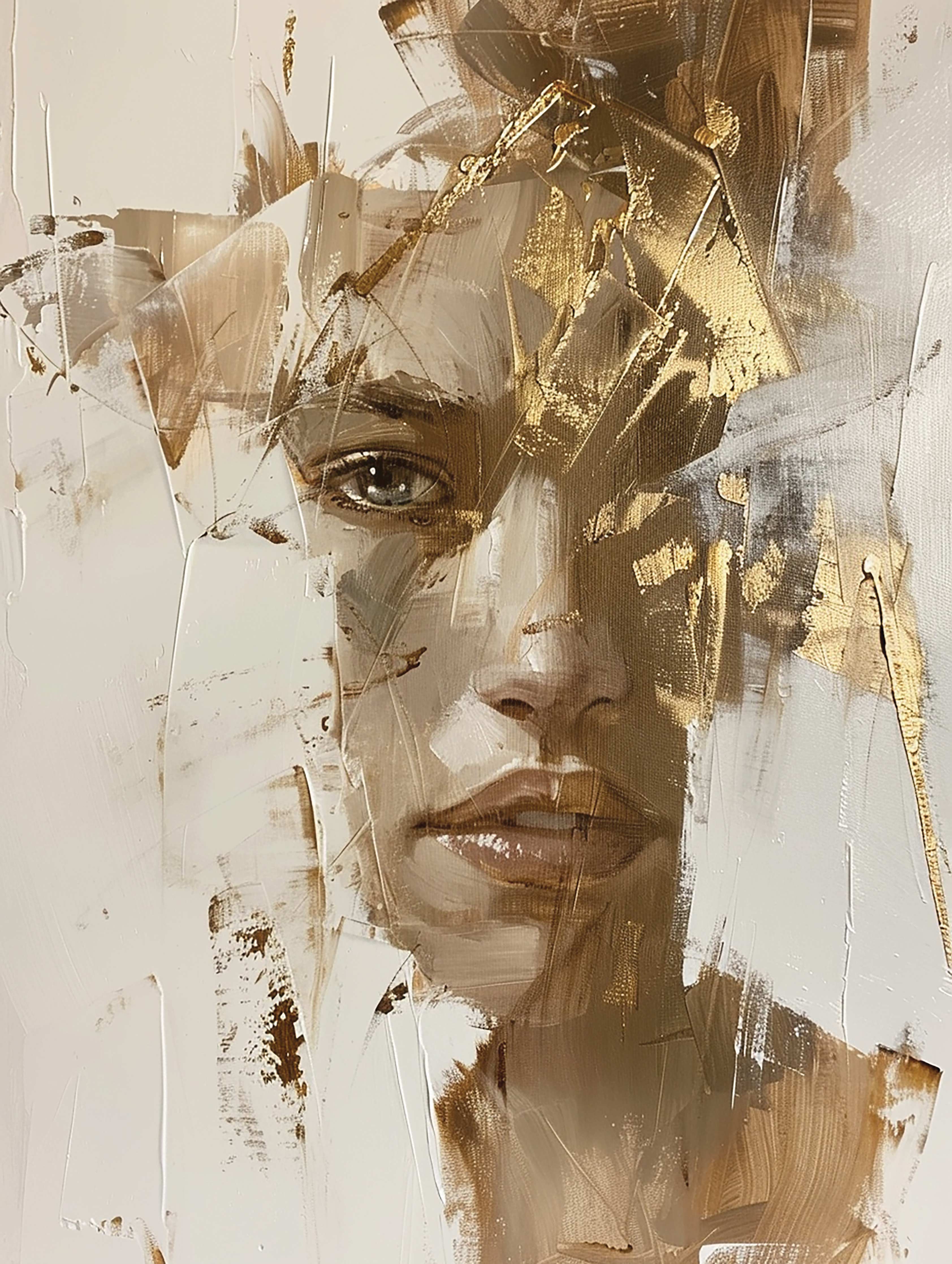 Goldene Fragmente der Seele