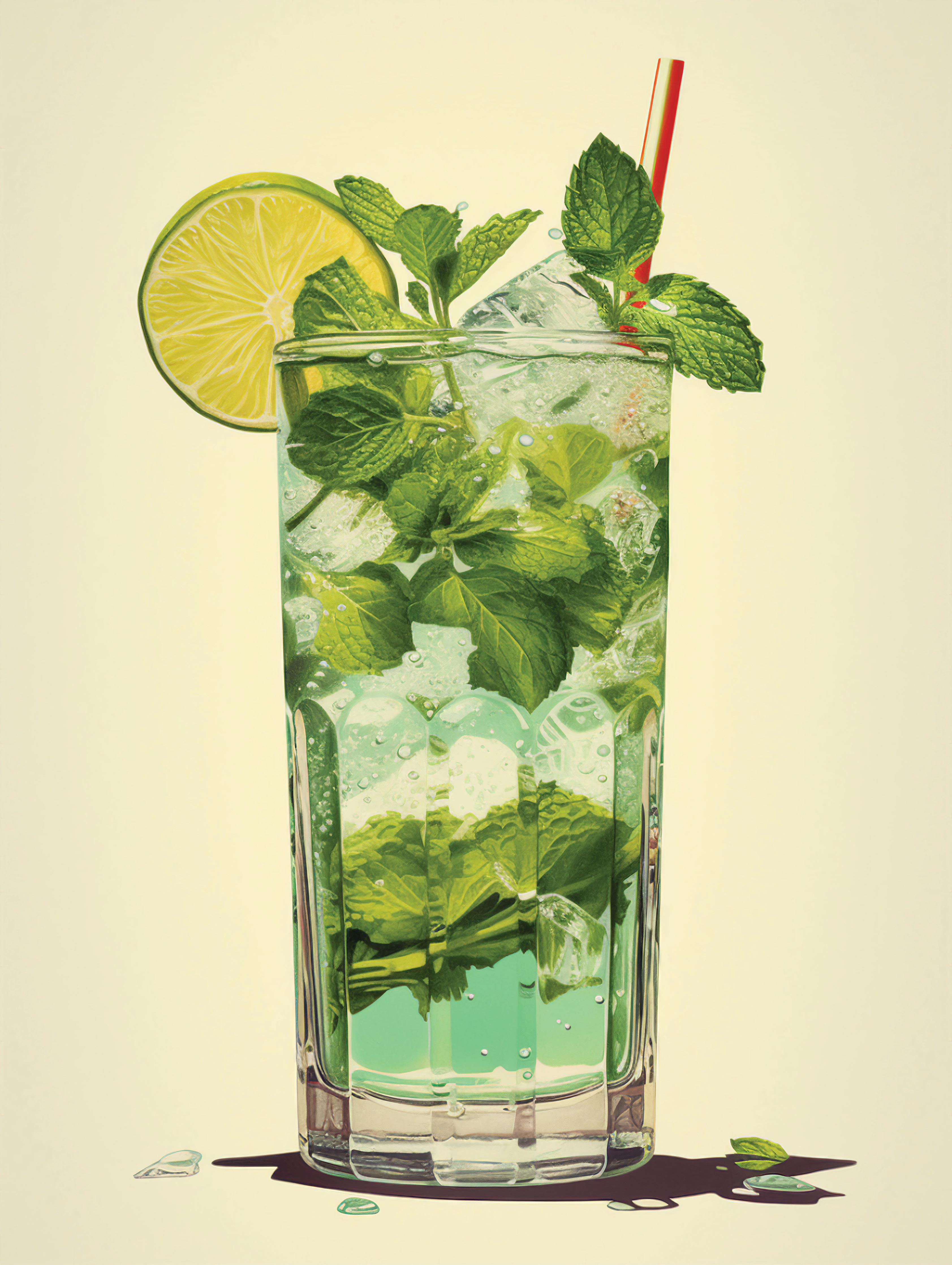 Frische Minz-Limonade