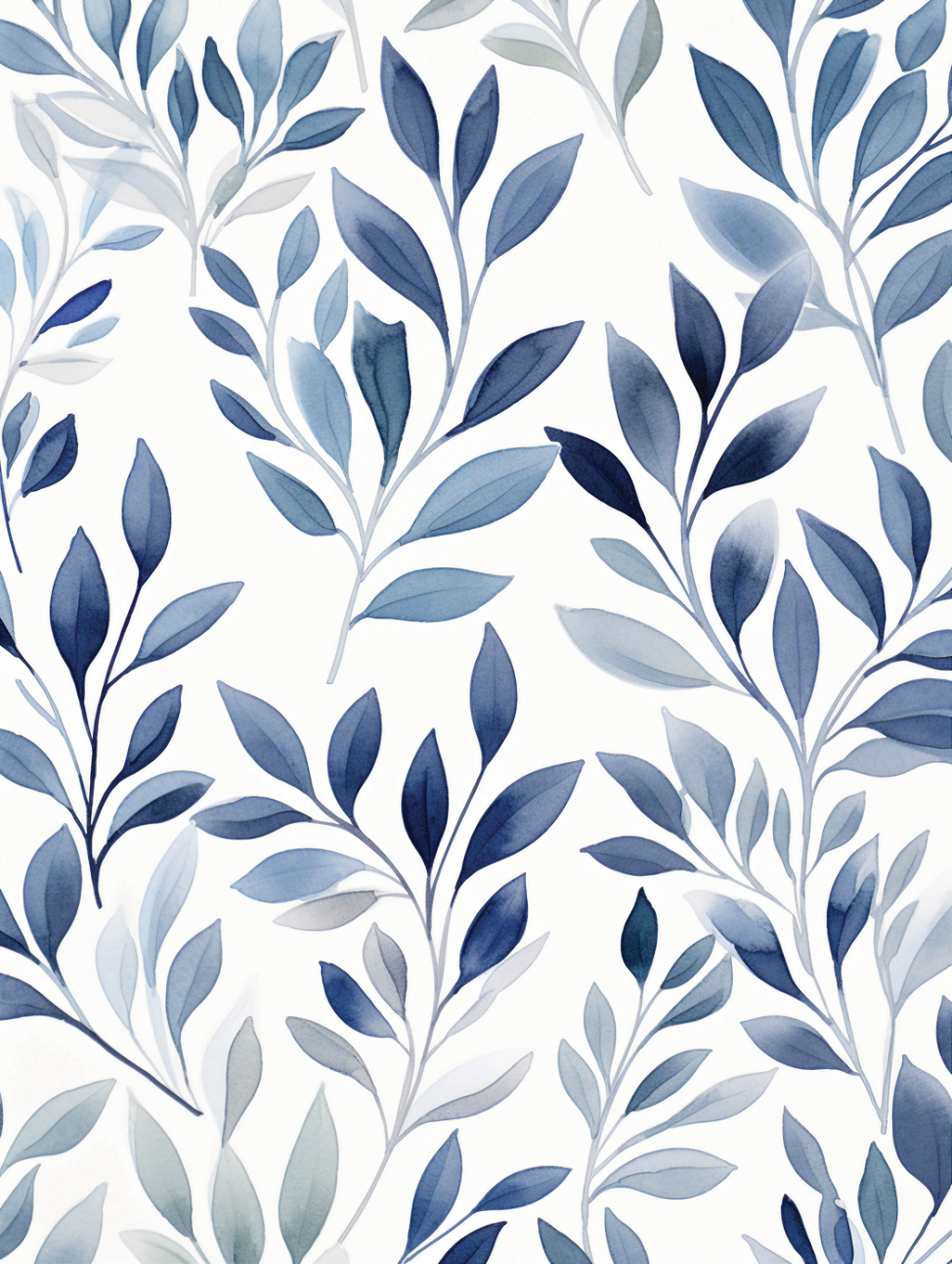 Blaue Flora